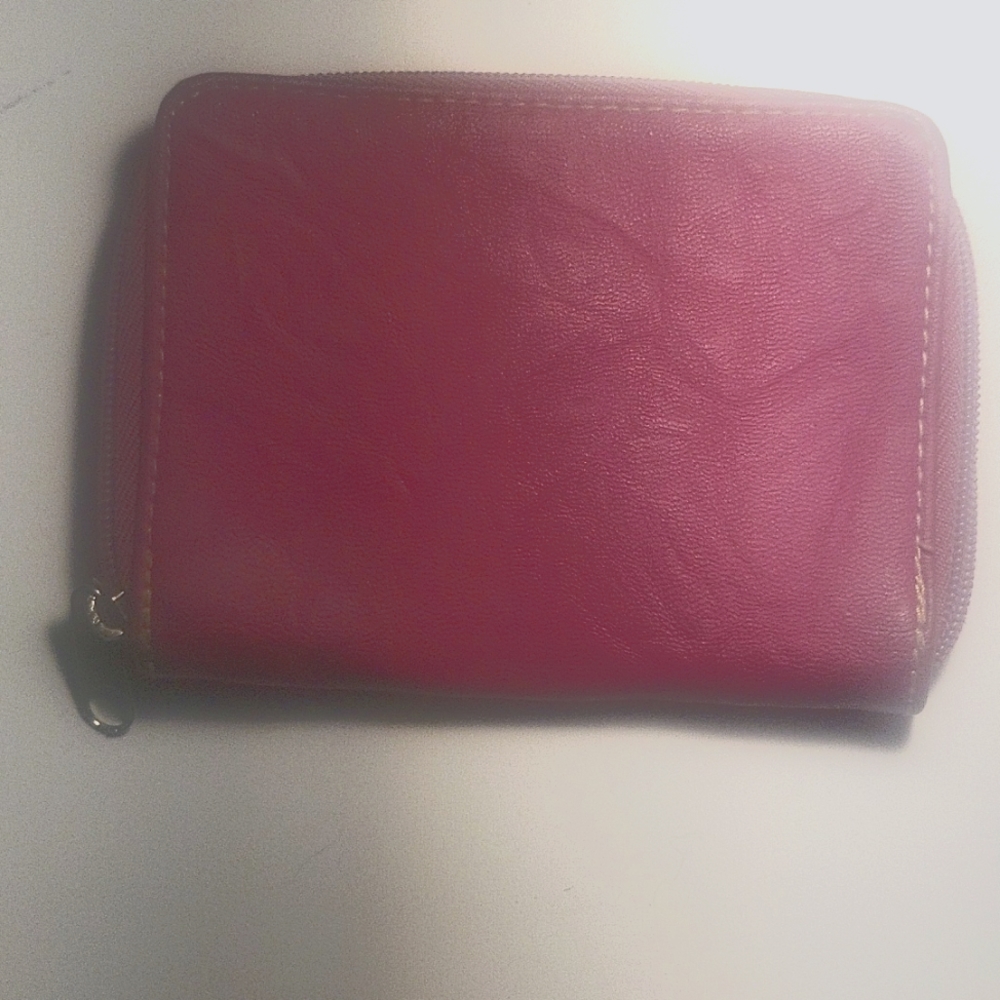 Pink wallet